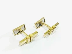 Paire De Boutons De Manchette En Or