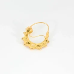 Paire de créoles savoyardes, travail français