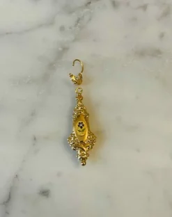 Paire de pendants d'oreilles Or jaune