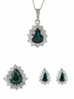 Parure Saphirs Diamants