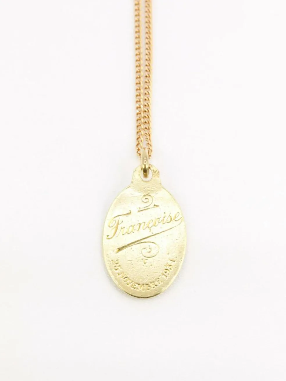 PAUL BRANDT - Médaille religieuse or jaune