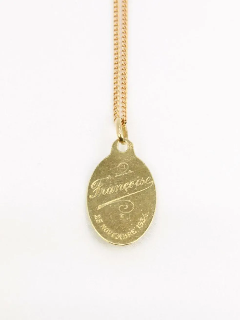 PAUL BRANDT - Médaille religieuse or jaune