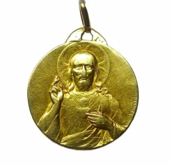 Paul Brandt, Médaille religieuse, Jesus et vierge à l'enfant.