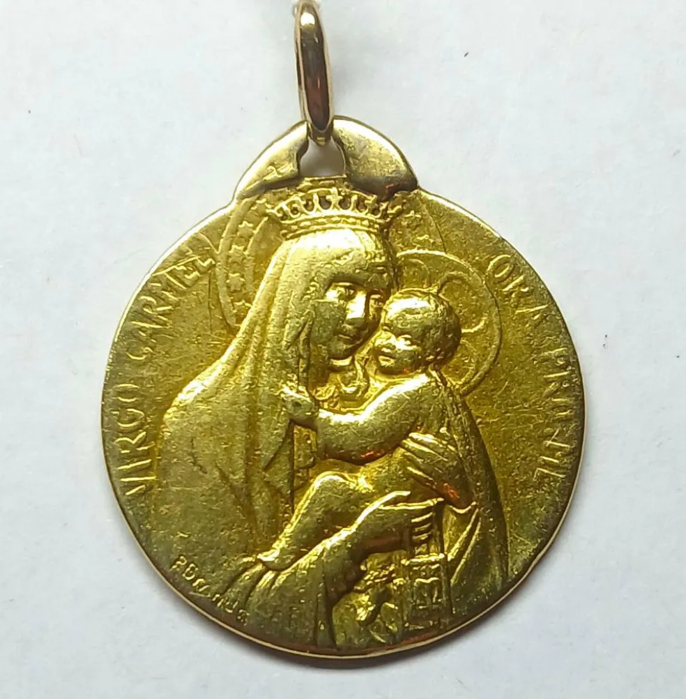 Paul Brandt, Médaille religieuse, Jesus et vierge à l'enfant.