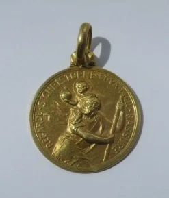 Paul BRANDT rare médaille Saint Christophe 1930