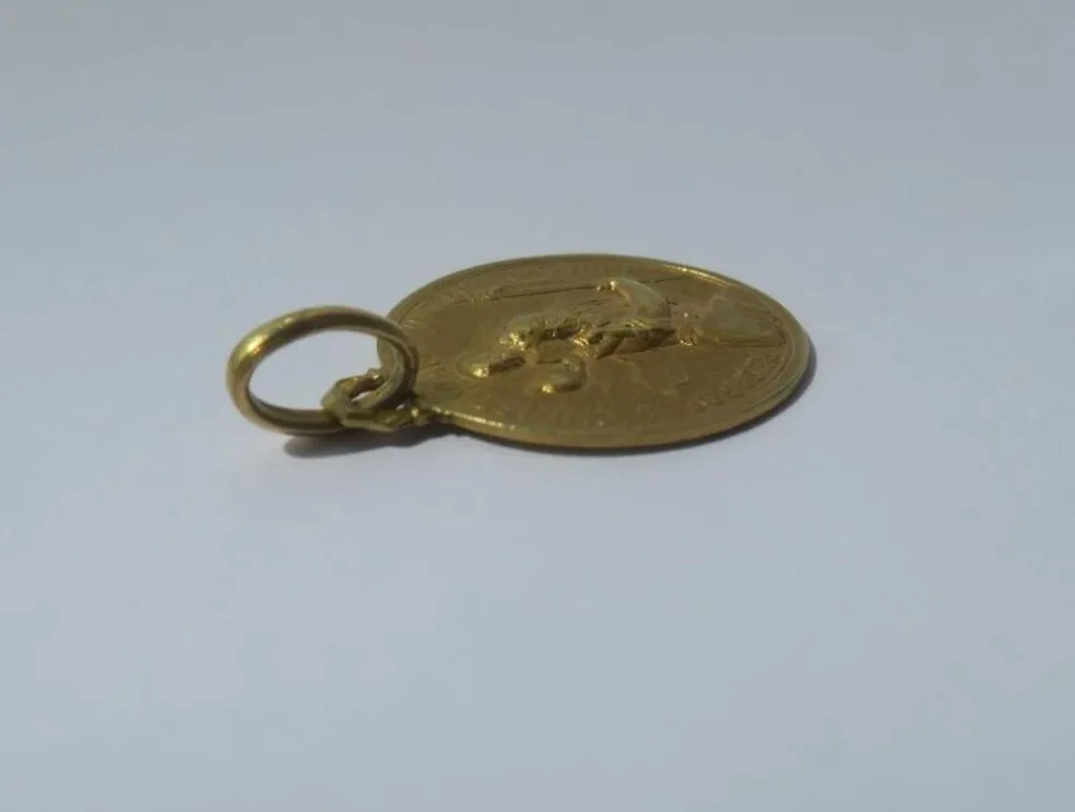 Paul BRANDT rare médaille Saint Christophe 1930