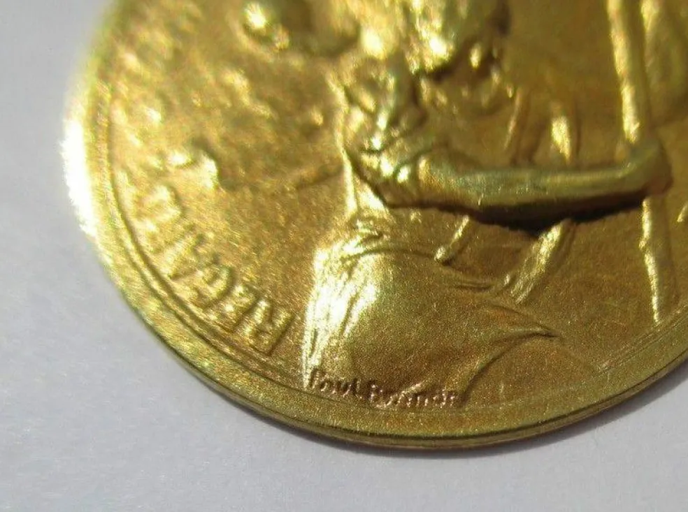 Paul BRANDT rare médaille Saint Christophe 1930