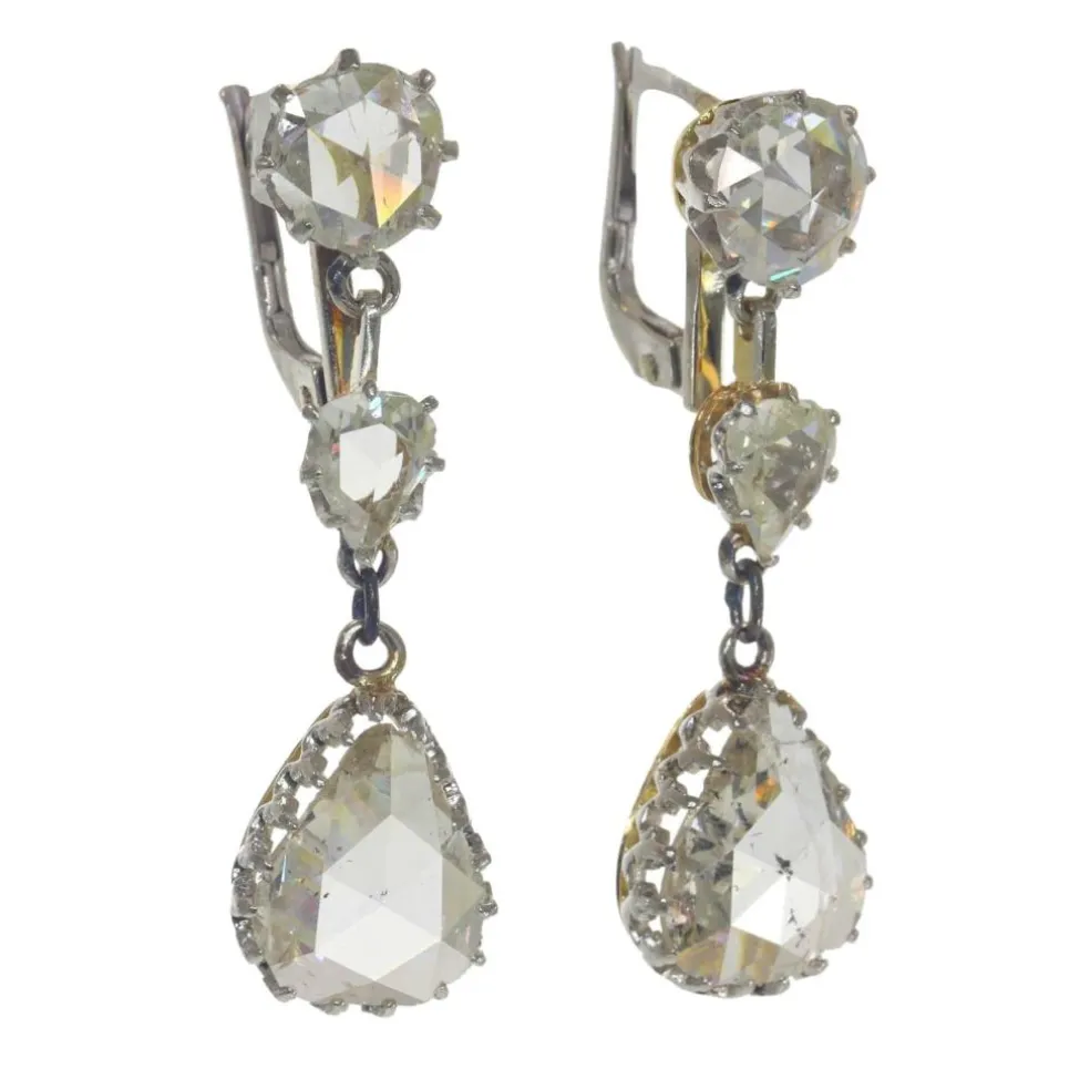 Pendantes, diamants