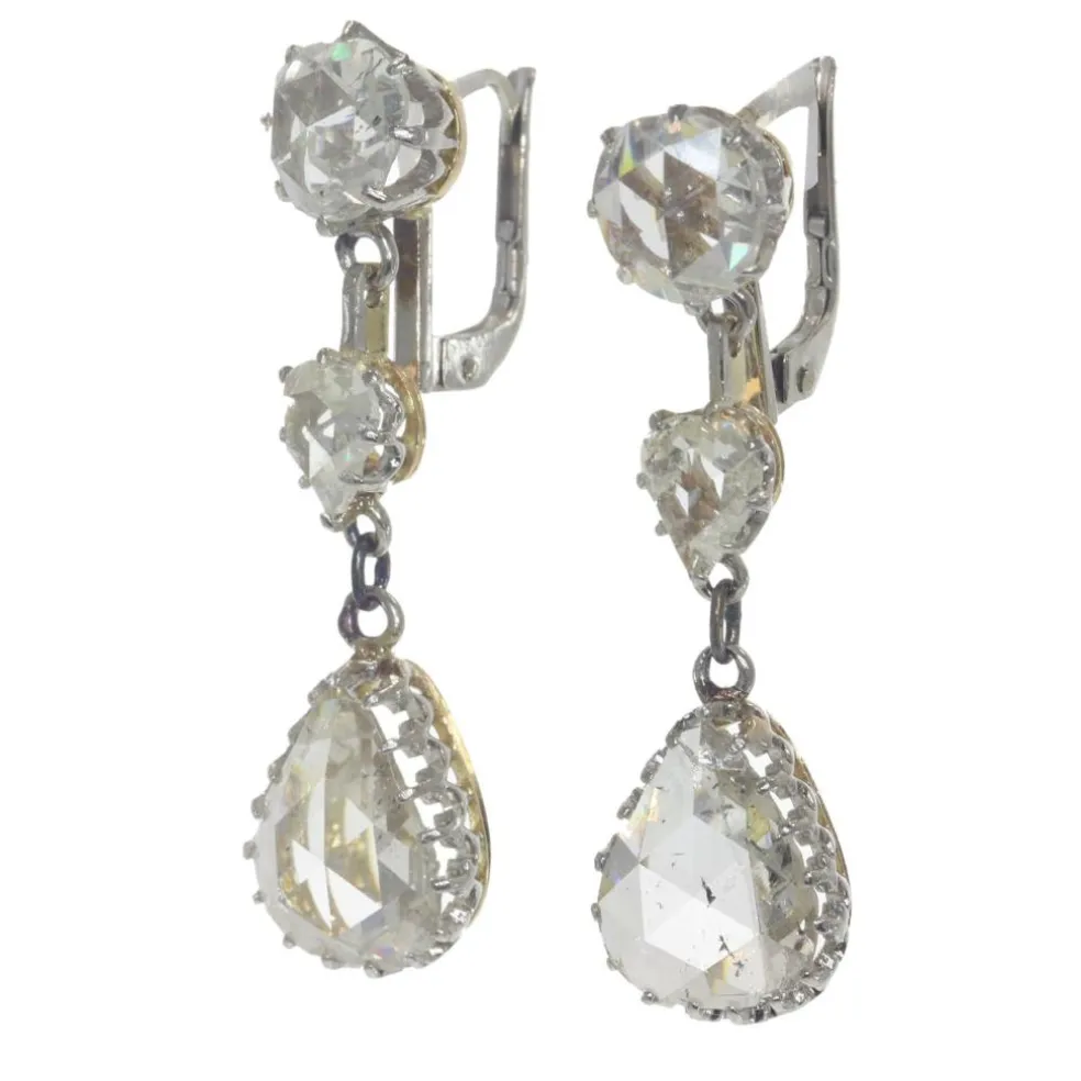 Pendantes, diamants
