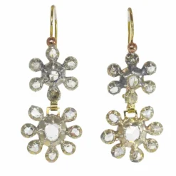 Pendantes vintage, diamant