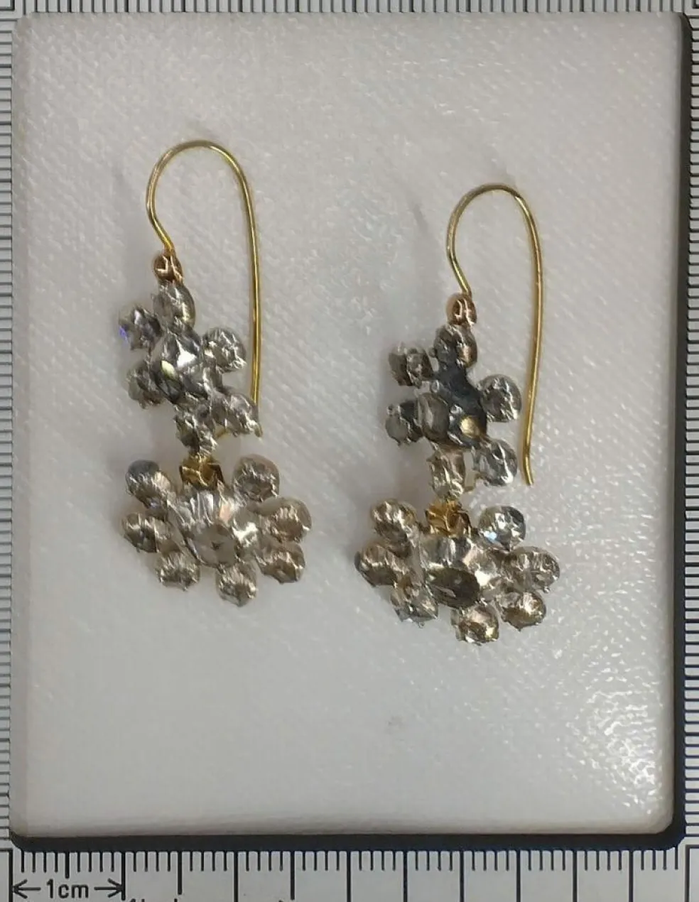 Pendantes vintage, diamant