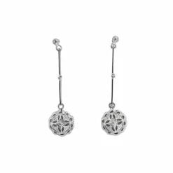 Pendants d'oreilles diamants