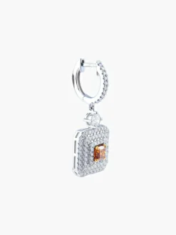 Pendants d'oreilles Square Fancy Diamonds