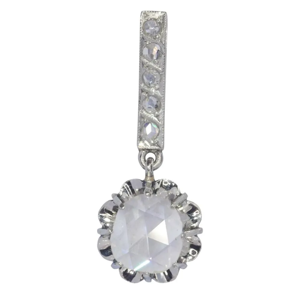 Pendentif Art Déco diamant