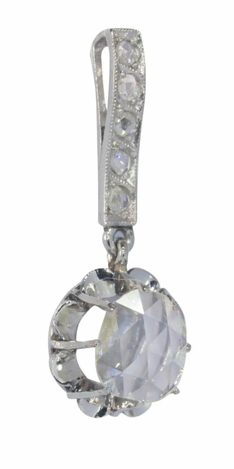 Pendentif Art Déco diamant