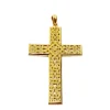 Pendentif - croix en or ajouré
