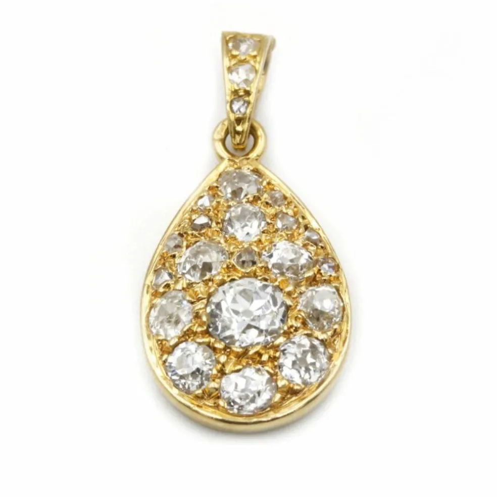 Pendentif - Or & Diamants