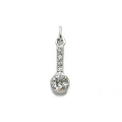 Pendentif - Or, Platine & Diamants