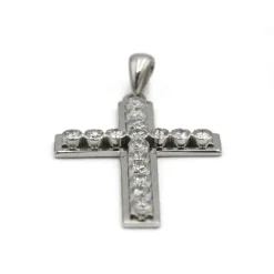 Pendentif - Platine et diamants