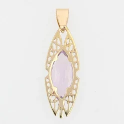 Pendentif ajouré améthyste