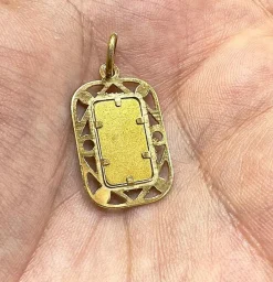 Pendentif Allah en or jaune