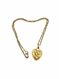 Pendentif amoureux de Peynet et sa chaine en or