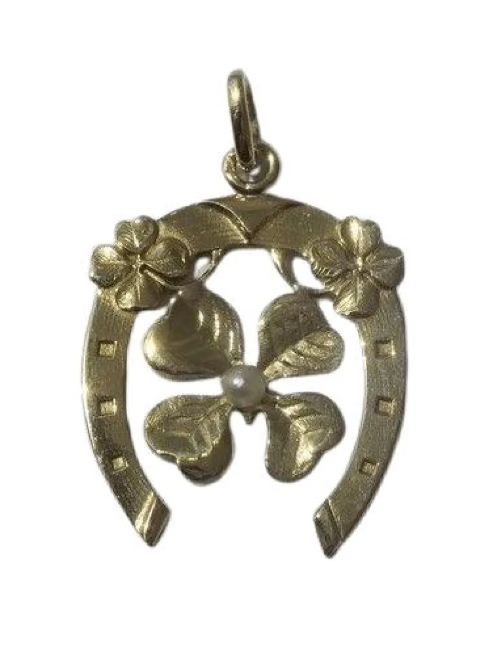 Pendentif Art Nouveau porte-bonheur