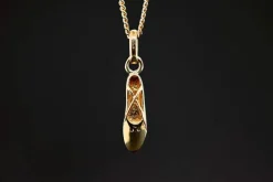 Pendentif Ballerine en Or 18 Carats