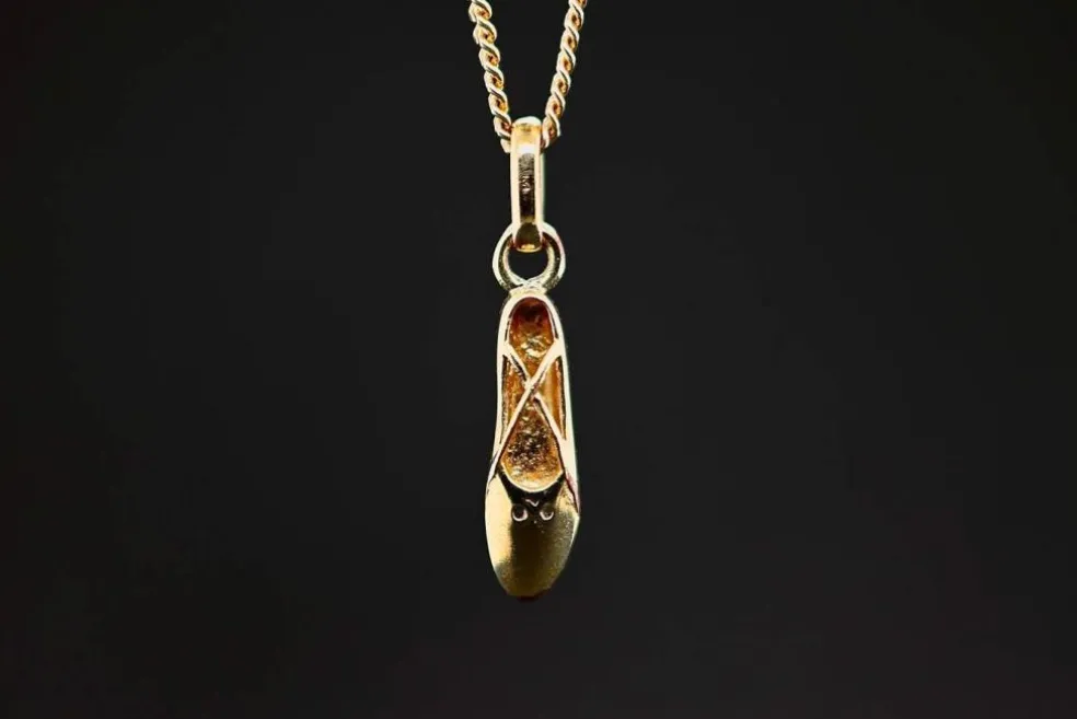 Pendentif Ballerine en Or 18 Carats
