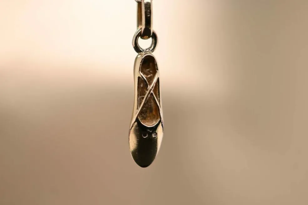 Pendentif Ballerine en Or 18 Carats