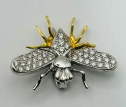 Pendentif Boche et Papillon