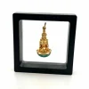Pendentif Bouddha Or 18k & Amazonite