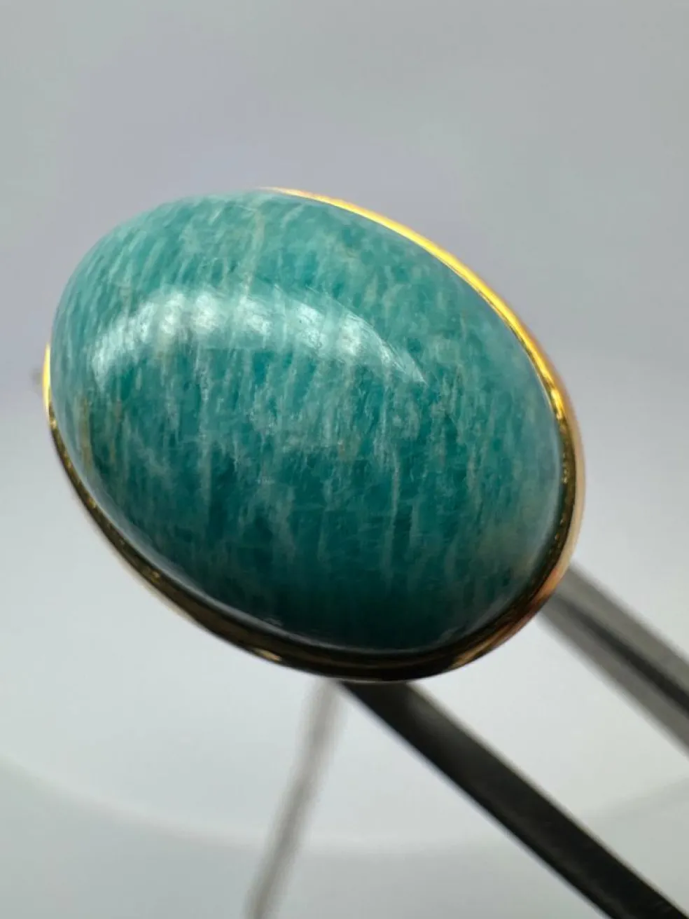 Pendentif Bouddha Or 18k & Amazonite