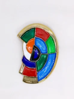 Pendentif broche SONIA DELAUNAY Edition ARTCURIAL
