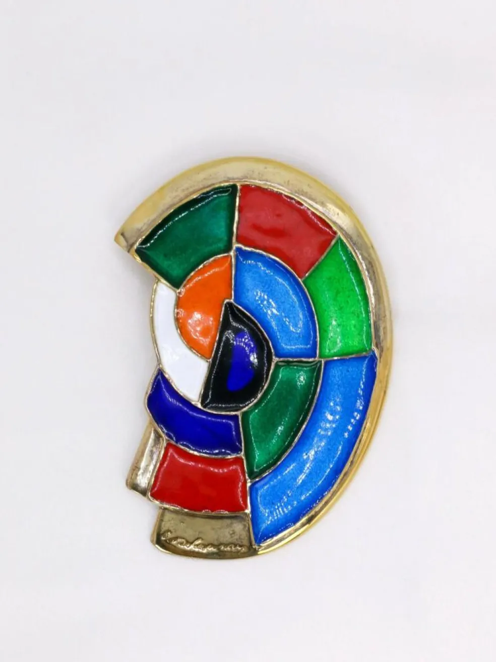Pendentif broche SONIA DELAUNAY Edition ARTCURIAL