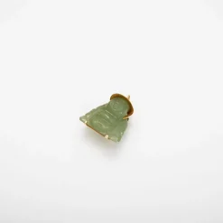 Pendentif Buddha, Jade, Or jaune