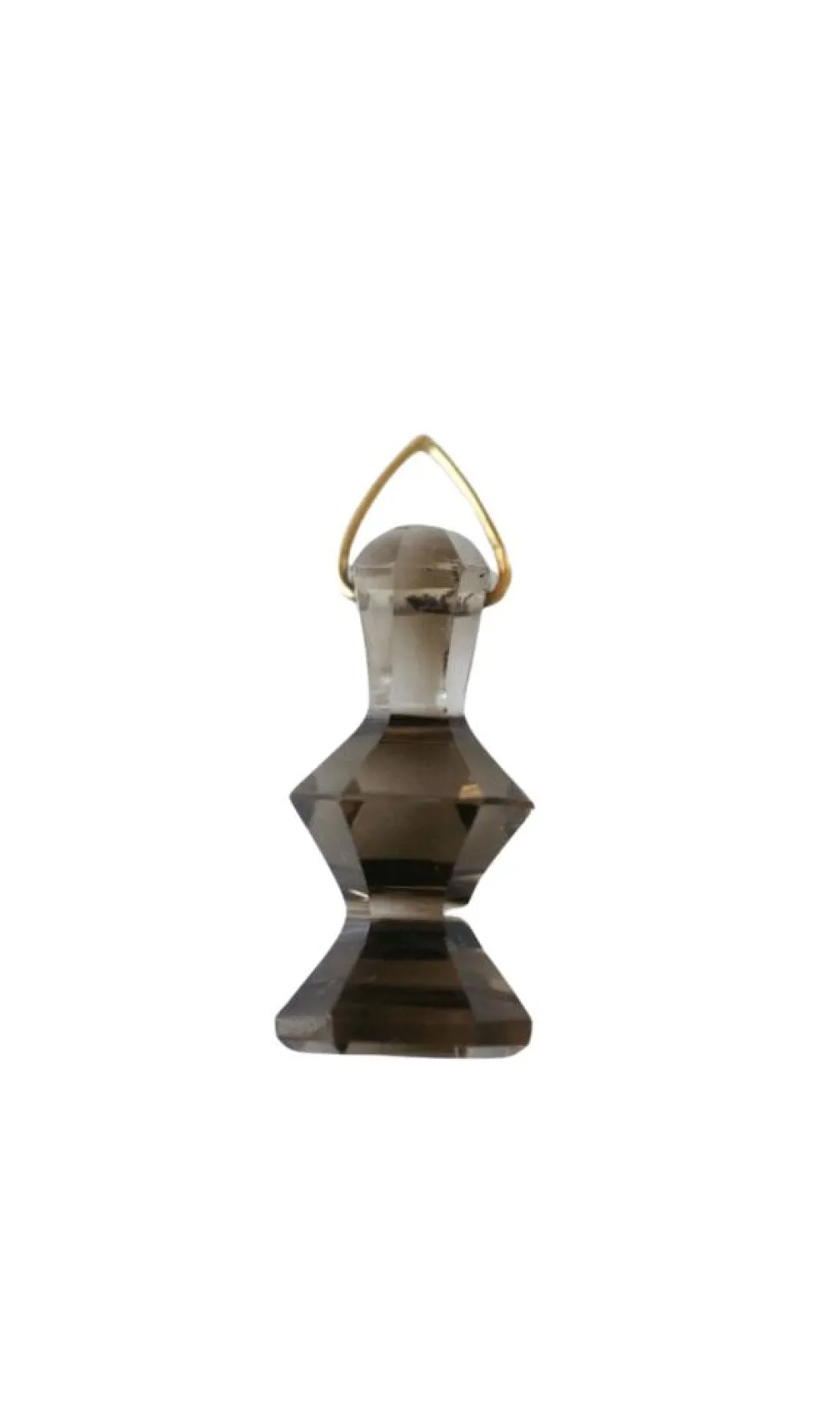 Pendentif cachet quartz fumé