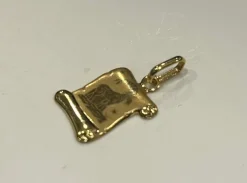 Pendentif capricorne or jaune