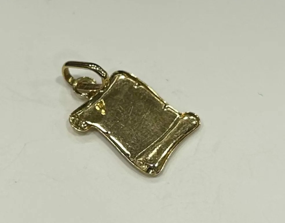 Pendentif capricorne or jaune