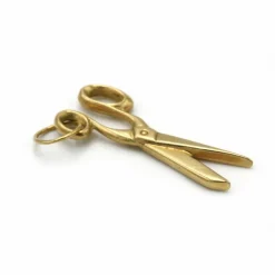Pendentif Charm Ciseaux - Or jaune