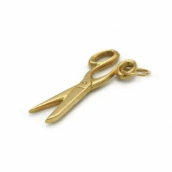 Pendentif Charm Ciseaux - Or jaune