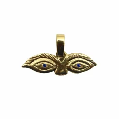 Pendentif Charm Milagro Signature Eye en or jaune