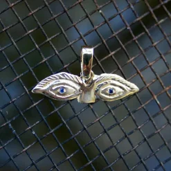 Pendentif Charm Milagro Signature Eye en or jaune