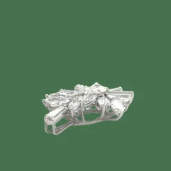 Pendentif Cocktail platine et diamants