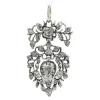 Pendentif coeur diamant
