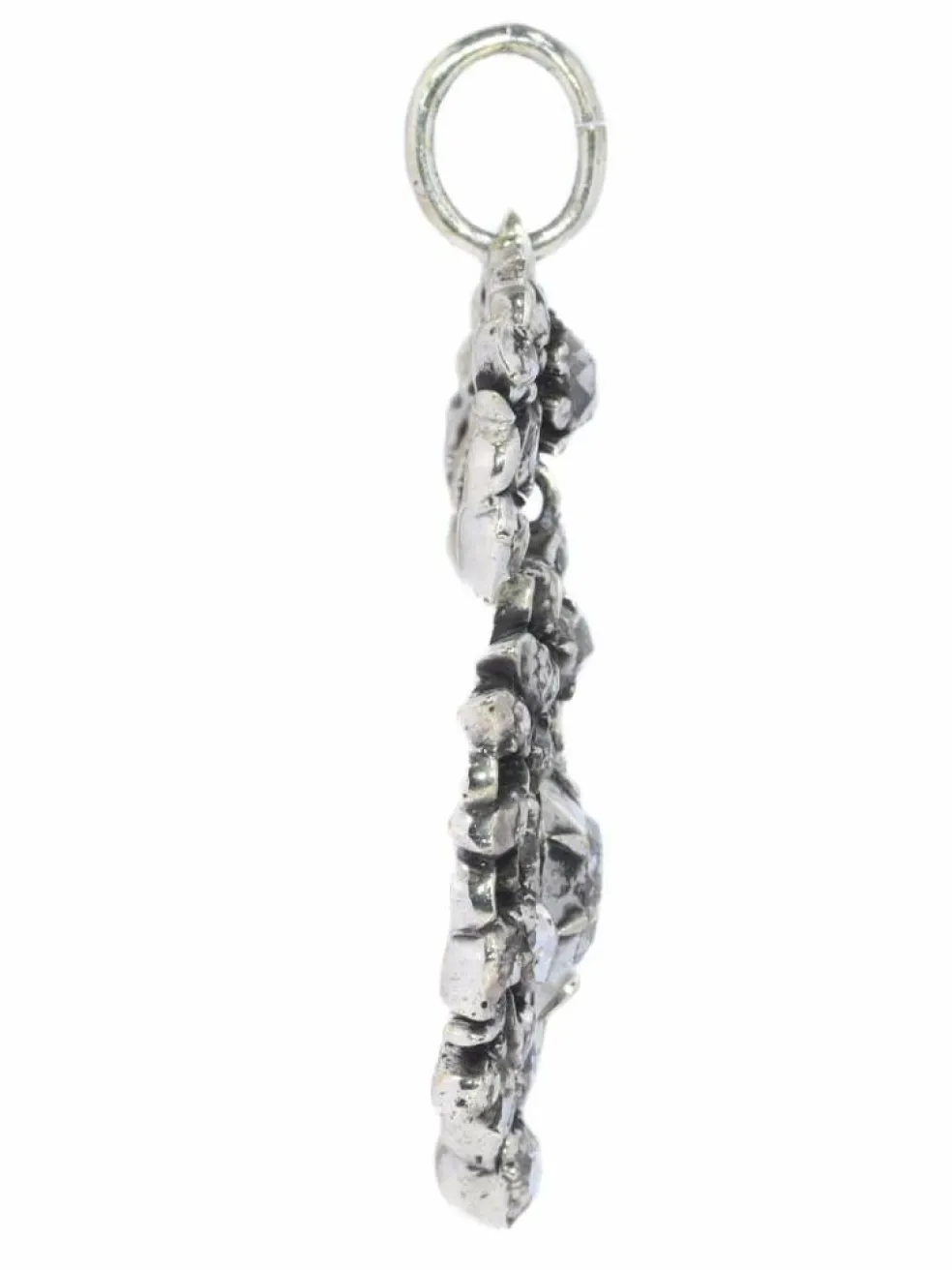 Pendentif coeur diamant