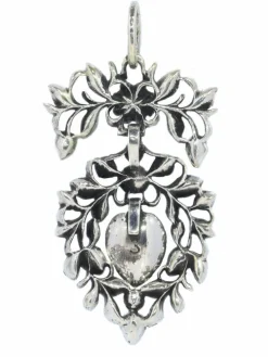 Pendentif coeur diamant