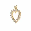 Pendentif Coeur Diamants