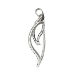 Pendentif coeur diamants
