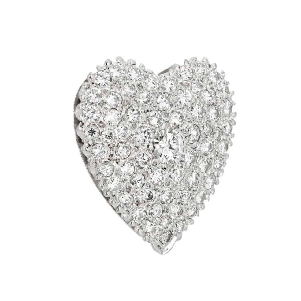Pendentif Coeur Diamants 2ct
